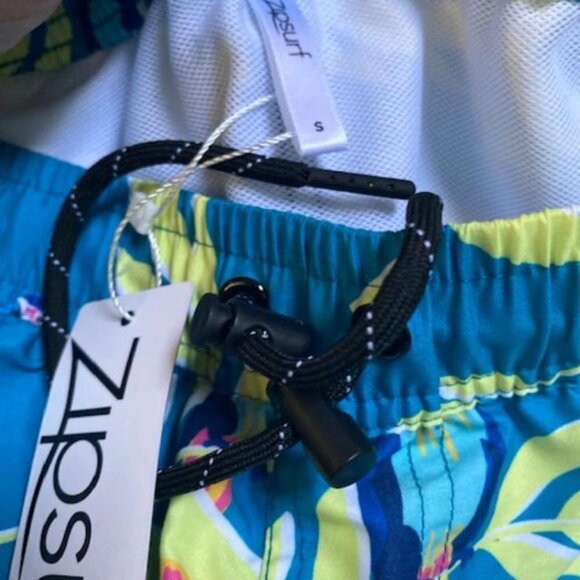 Swimming Trunks w/ Comfortable Mesh Lining Board Shorts with Pockets, SM - Picture 5 of 6